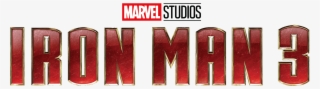 Hd Marvel Cinematic Universe Movie Logos - Iron Man 3 Logo Png