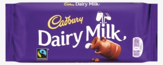 Cadbury Dairy Milk Chocolate Bar 110g - Cadbury Dairy Milk 95g
