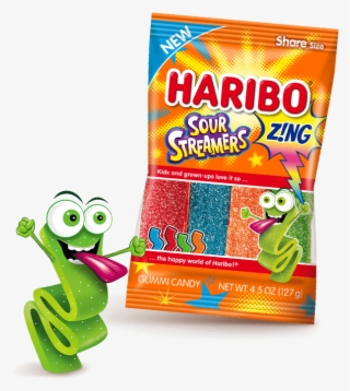 Kids And Grown-ups Love It So, The Happy World Of Haribo® - Haribo Sour Streamers