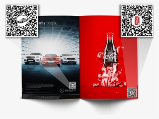 Try Scanning These Qr Codes With The Metaverse App - Interactive Print Ads