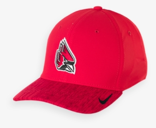 Image For Red Nike Areo Swoosh Flex Hat - Baseball Cap