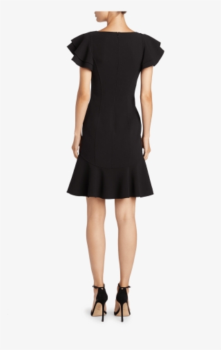 Flutter Sleeve Dress Michael Kors Collection - Dress
