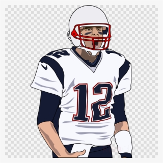 Tom Brady Clipart Super Bowl Li Face Mask New England - Tom Brady Clipart