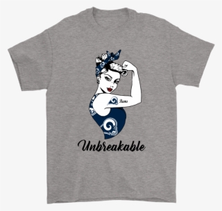 Strong Los Angeles Rams Unbreakable Strong Woman Nfl - My Patronus Is A Pikachu Tshirt