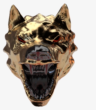 Wolfgold - Goaltender Mask