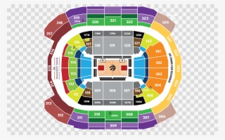 Section 102 Acc Raptors Clipart Scotiabank Arena Toronto - Scotiabank Arena Raptors Seating Chart