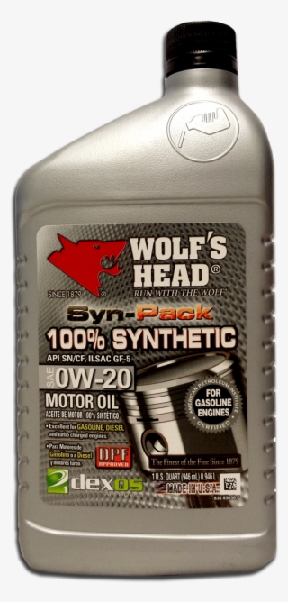 Since 1879, Wolf's Head Oil Company Has Been Producing - Wolf's Head 836-81036-56 Motor Oil (hd 30 12/1qt)