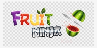 Fruit Ninja Font Clipart Fruit Ninja Logo Game - Fruit Ninja Logo Png