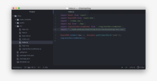 4 Adding A Bootstrap Container - Emacs Dark Theme