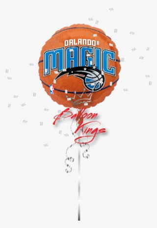 Orlando Magic - 18" Nba Orlando Magic Basketball Balloon - Mylar Balloons