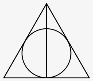 Harry Potter 3 Brueder Symbol - Transparent Background Harry Potter Png