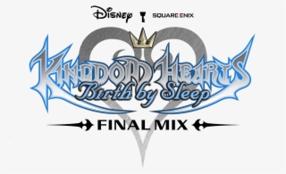 Kingdom Hearts Birth By Sleep Final Mix Logo - Kingdom Hearts Birth By Sleep Title