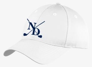 Notre Dame Golf Hat With The Notre Dame Logo Embroidered