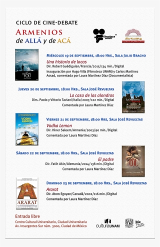 13 Sep - Filmoteca Unam