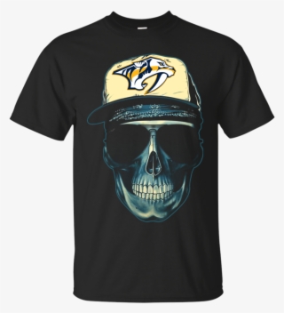 Skull Blue Nashville Predators T Shirt - Nashville Predators Galaxy S5 Puck Case