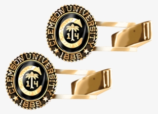 lowest price a125b 501f7 clemson university cufflinks - emblem