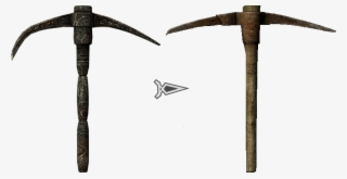 Pickaxe Transparent Skyrim - Ancient Pickaxe