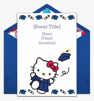 Graduation Clipart Hello Kitty - Hello Kitty Graduation Day