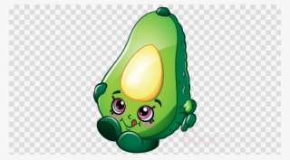 Shopkins Dippy Avocado Clipart Shopkins Avocado Vegetable