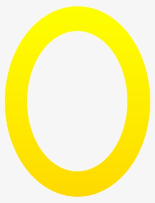Letter Clipart Yellow - Letter O Free Clip Art
