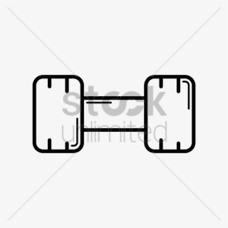 Olympic Weightlifting Clipart Dumbbell Barbell Olympic - Barbell