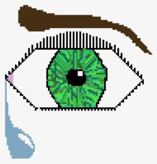Aiyana's Drawing Of Sad Eye - Circle