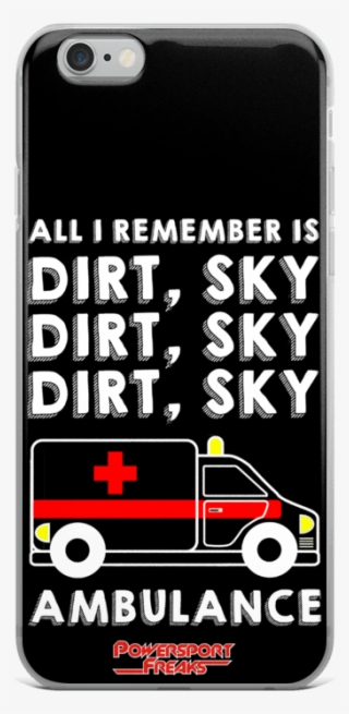 Dirt Sky Ambulance Phone Case - Mobile Phone