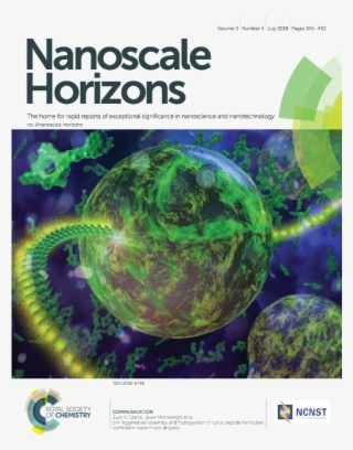 This Time His Drawing Made In Into The Cover Of Nanoscale - Royal Society Of Chemistry