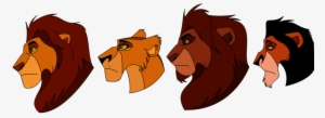 Lion Scar Mufasa Simba Drawing - Scar Lion King Side View