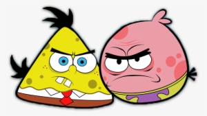 Free Icons Png - Spongebob And Patrick Angry Birds
