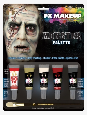 Monster Liquid Makeup Kit - Fx Makeup Zombie