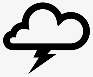 Graphic Black And White Library File Noun Project Svg - Storm Cloud Clipart Black And White