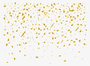 Birthday Clipart, Graduation Parties, High Quality - Gold Confetti Gif Png