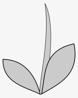 Gray Flower Stem Clip Art At Clker - Flower Stems Clipart