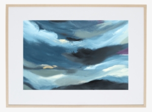 Blue Storm 2h - Painting