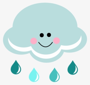 Storm Clouds Clipart - Clipart Cute Rain Cloud