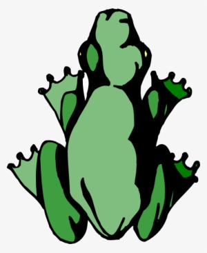 How To Set Use Green Frog Top View Svg Vector