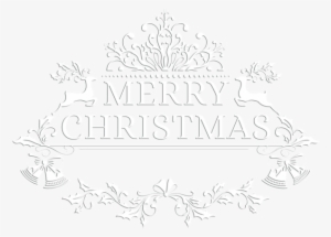 Merry Christmas Text Transparent Download - Calligraphy