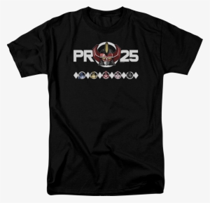 25th Anniversary Mighty Morphin Power Rangers T-shirt - Law And Order Special Victims Unit T Shirt