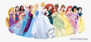 13 Official Disney Princesses - Disney Princesses With Anna And Elsa