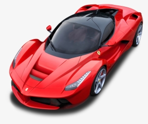Top View Of Ferrari Laferrari Car Png Image