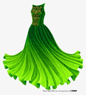 Fairy Princess Clipart, Mix And Match Clipart Set, - Green Dress Clipart