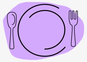 Covered Clipart Plate Food - Plate Clip Art