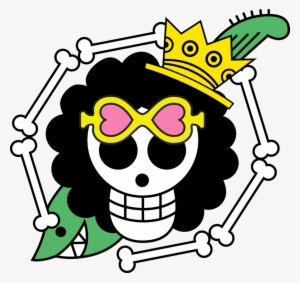 One Piece Brook Logo Ideas - One Piece Brook Jolly Roger