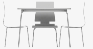 Table With Chairs Png Photo - Bimobject