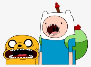 Finn And Jake Shocked By 100latino - Adventure Time Finn Et Jake  Transparent PNG - 900x663 - Free Download on NicePNG