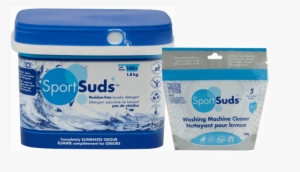 Our All Natural, Residue Free Formula Help Fabrics - Sport Suds Detergent, 1.8 Kg Tub, 140+ Loads