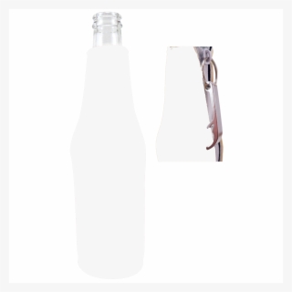 Free Blank Beer Bottle Png - Blank Neoprene Zipper Beer Bottle Coolie With Full