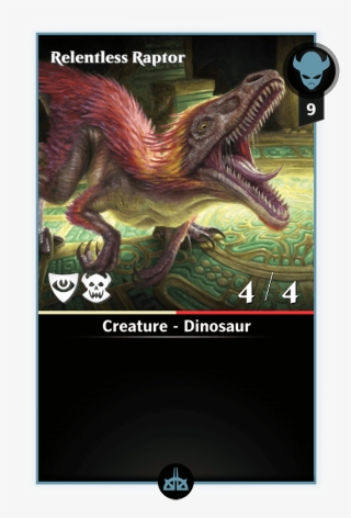 Mtg Dinosaur Art Raptor