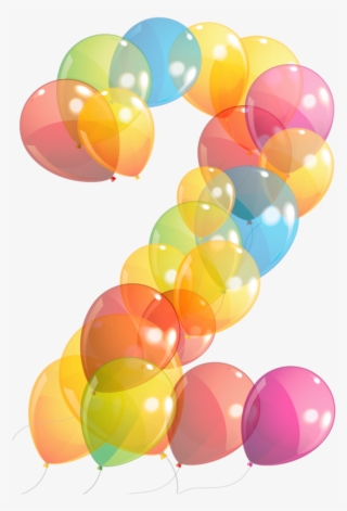 Numbers ‿✿⁀ - Png Transparent Birthday Balloon Png